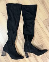Tamaris Overknee Stiefel schwarz Grösse 38