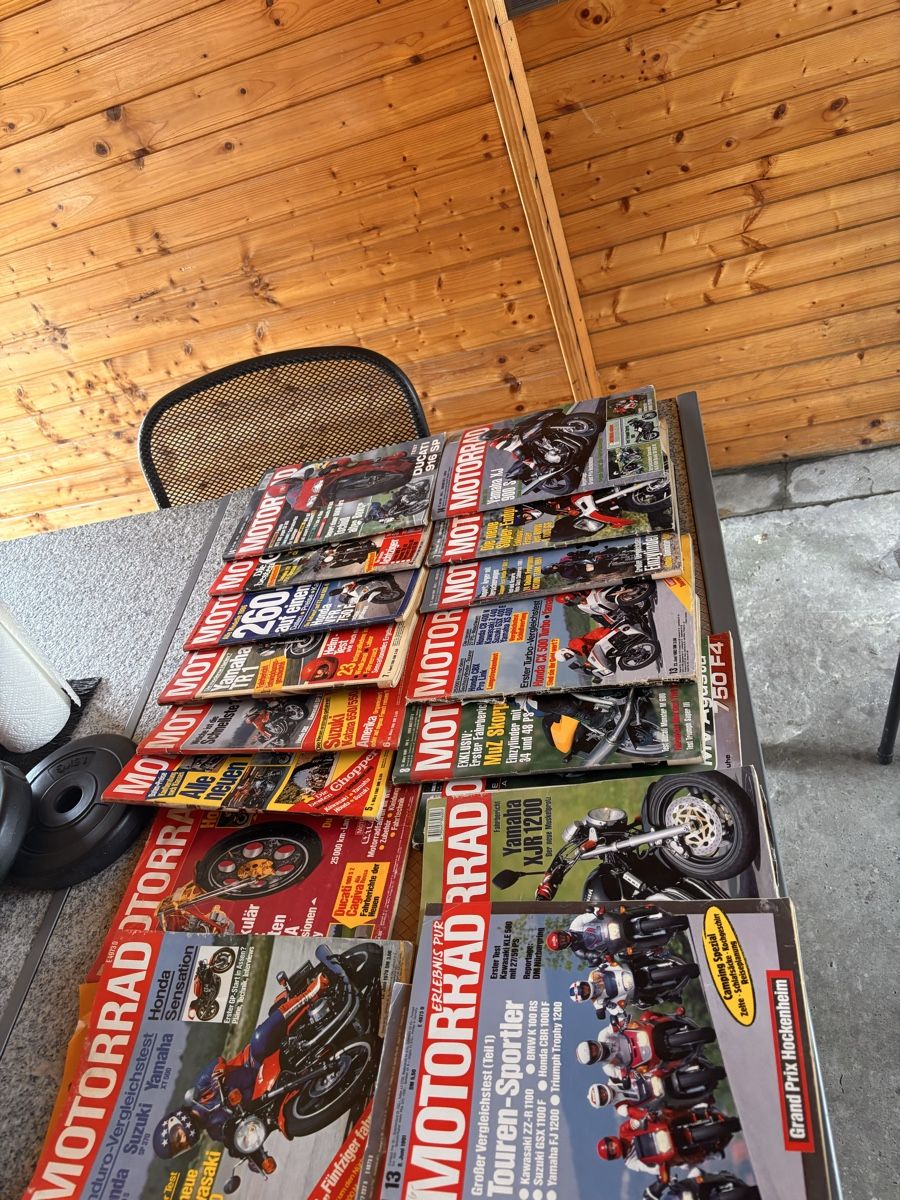 Zeitschriften & Magazine: 90er Motorrad zeitschriften sammlung – Gebraucht aus Rebstein von V4DELUXE 1
