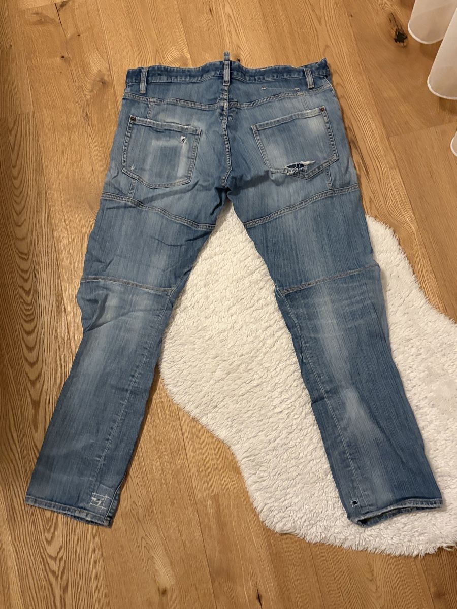 Dsquared2 Jeans: Dsquared2 Jeans, Grösse 54, hellblau, destroyed Look! – Nuovo (secondo la descrizione) da Unterkulm venduto da mus_2brd 1