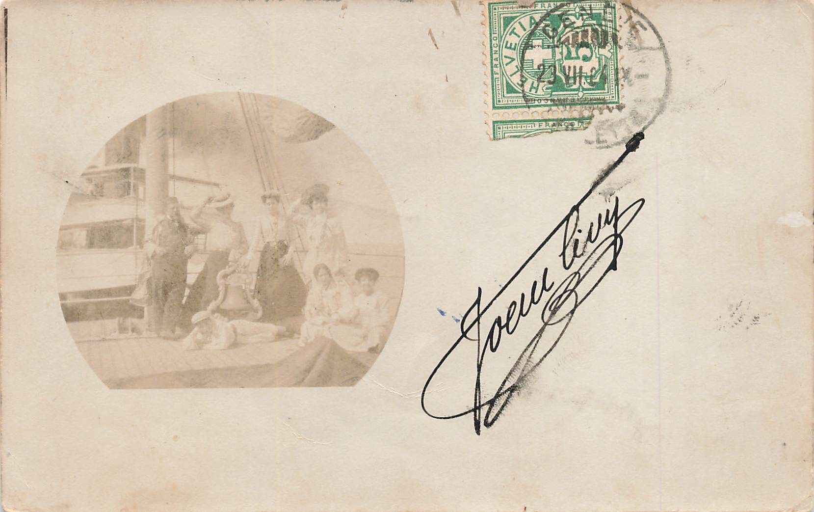 Cartoline postali: Geneve – Usato da Biasca venduto da Blenio71