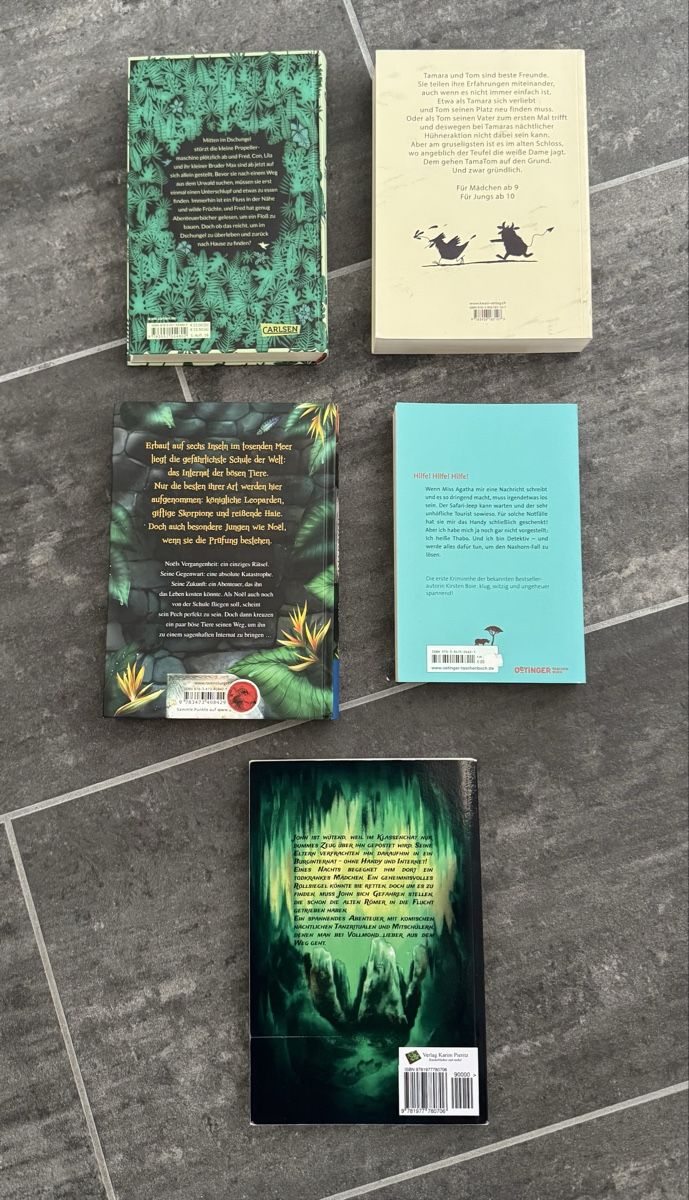 Libri: 5 Jugendbücher verschiedene Titel – Usato da Altendorf venduto da Kabuzze 1