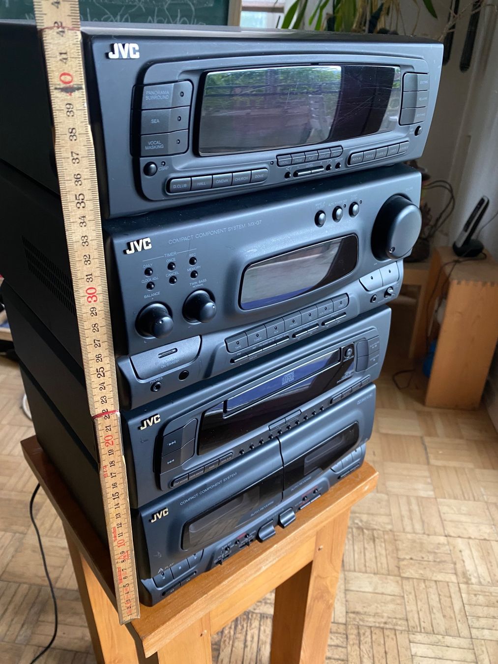 JVC Radio: JVC Kompakt-Stereoanlage – Usato da Bronschhofen venduto da Tarzanspyder 6