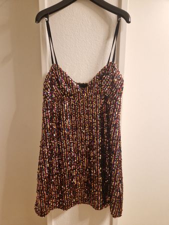 Paillettenkleid, nur 2x getragen