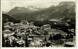 Arosa, ab Hotel Hohenfels gesehen 1940