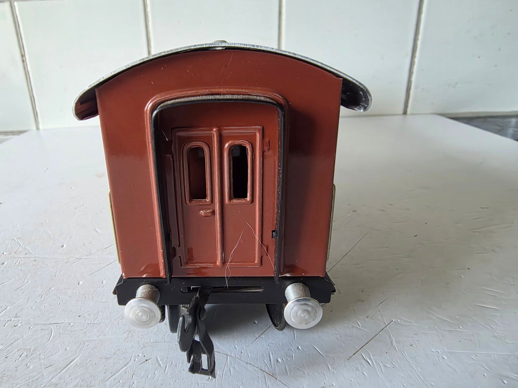 Buco Modelleisenbahnen: Speisewagen SBB, 4-achsig – Gebraucht aus Seuzach von Loeckeli01 2