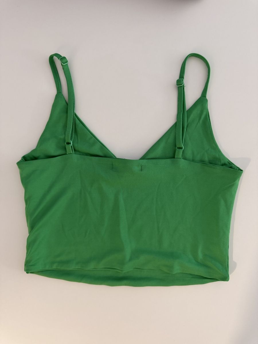 Tops: Amisu green crop top size S – Gebraucht aus Gränichen von Domsiiiii 1