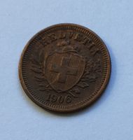 1906 1 Rappen -unz