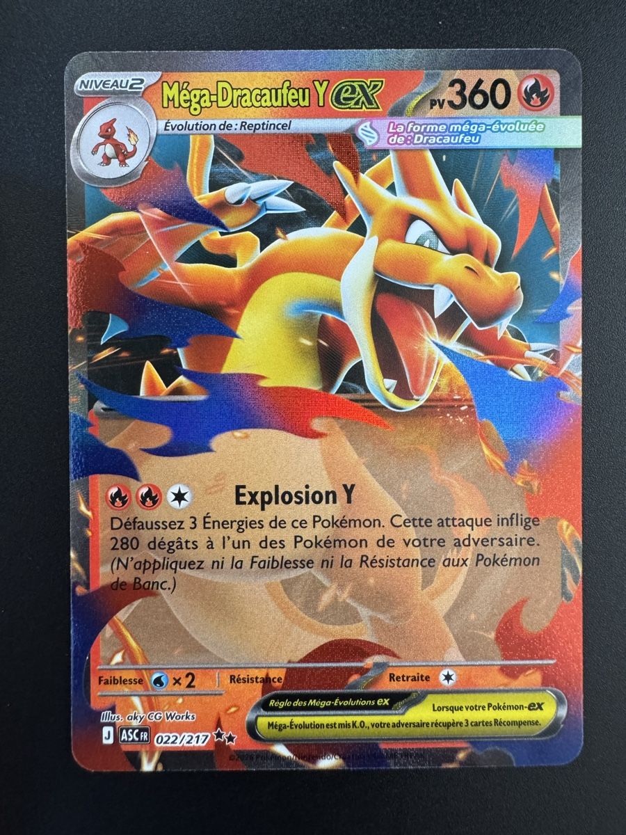 Pokémon Carte collezionabili: Mega Charizard Y Ex 022/217 - FR – Usato da Bigorio venduto da Nicolle_poke
