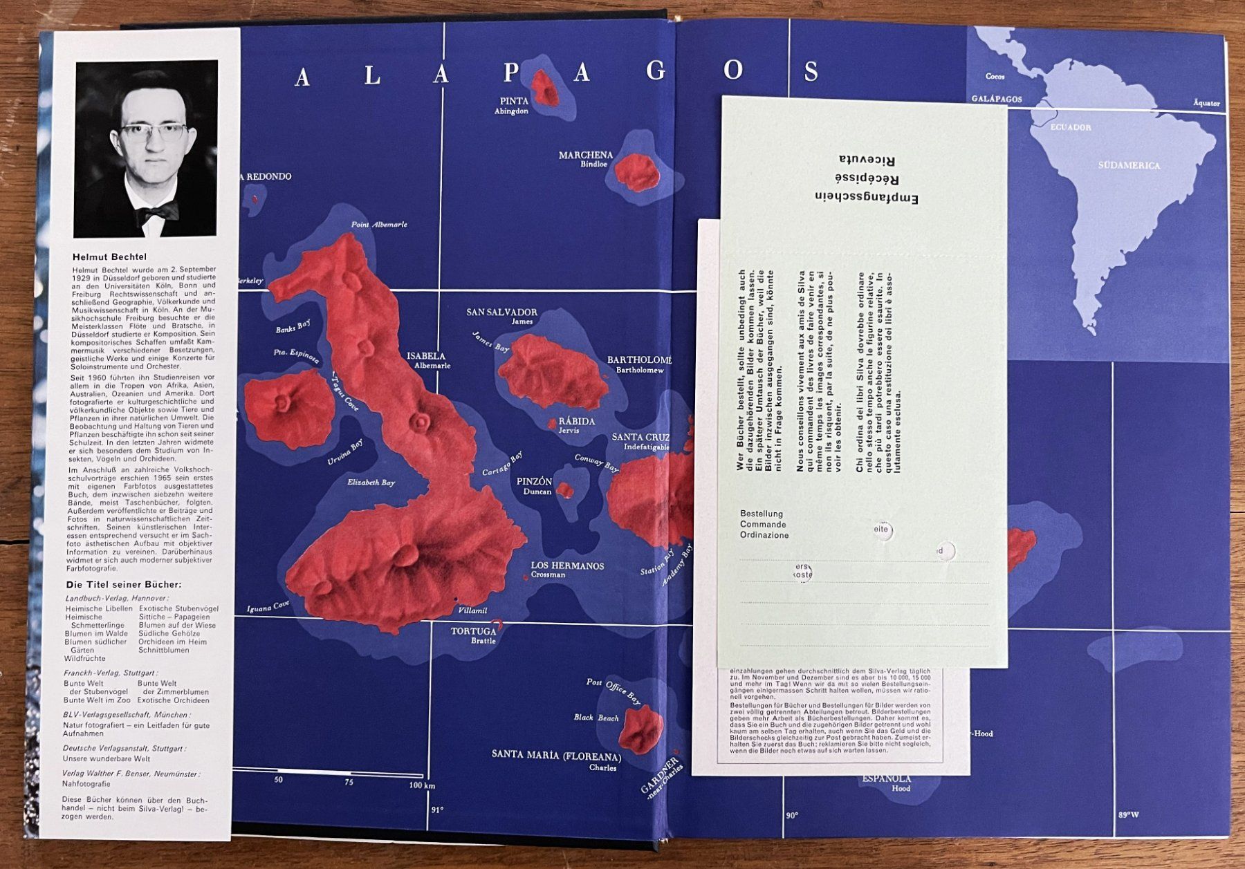 Libri: Silva Verlag, Zoo Galapagos, 1973 – Usato da Oftringen venduto da Vucki 1