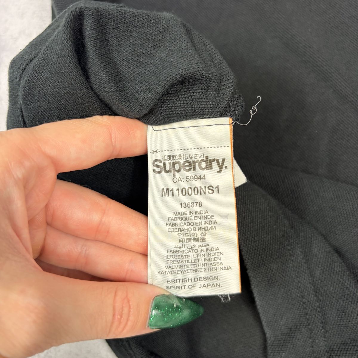 Superdry Magliette Polo: Polo SuperDry noir - Taille S  – Nuovo (secondo la descrizione) da Neuchâtel venduto da aliceguins 7