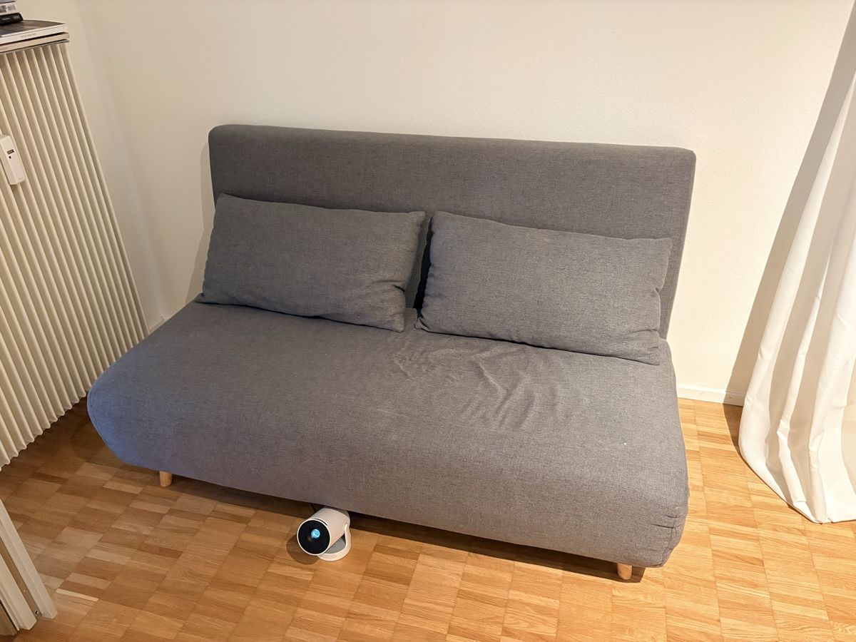 Divani: Schlafsofa grau Stoff – Usato da Schlieren venduto da flo_9772 1
