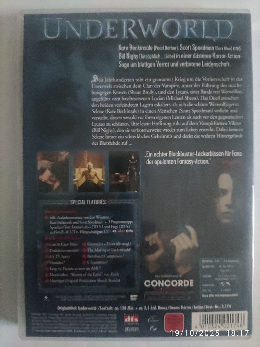 Tous les DVDs: Underworld (Extended Version, 2 DVDs) – D'occasion à Basel par Alacant 1