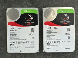 2× Seagate IronWolf PRO 14TB – NAS Power – High‑End –