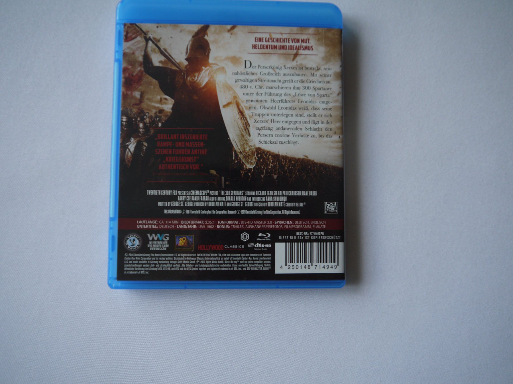 Tous les DVDs: Löwe von Sparta(1962) - Richard Egan – D'occasion à Hagendorn par Blaf 1