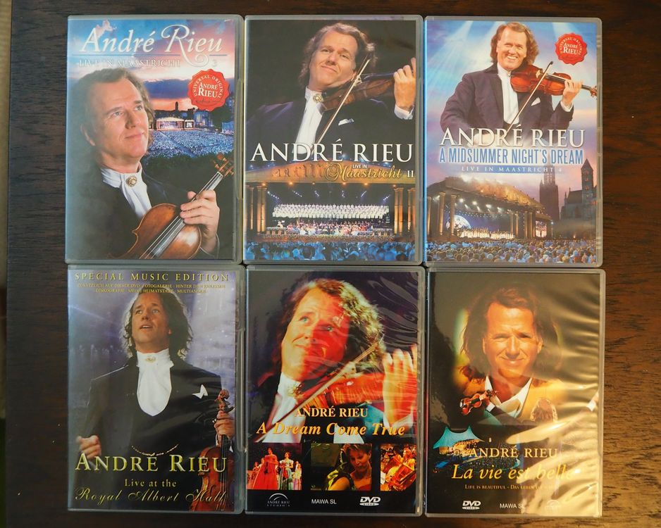 André Rieu / 6 DVDs | Kaufen auf Ricardo