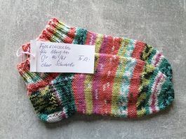 Fusswohlsocken sensitiv ohne Schurwolle, Grösse: 40/41