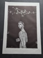 MAX HUNZIKER ZINKÄTZE (LITHOGRAPHIE) SIGNIERT