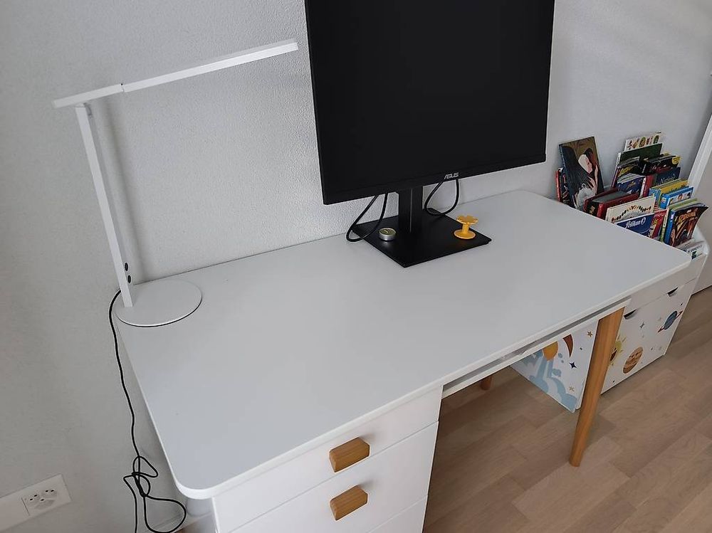 Bureau blanc La Redoute JIMI avec 4 tiroirs (Gebraucht) in Marin ...