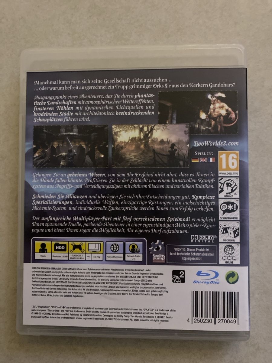 Sony Giochi: Two Worlds 2 PS3 – Usato da Suhr venduto da SchnapperCH 1