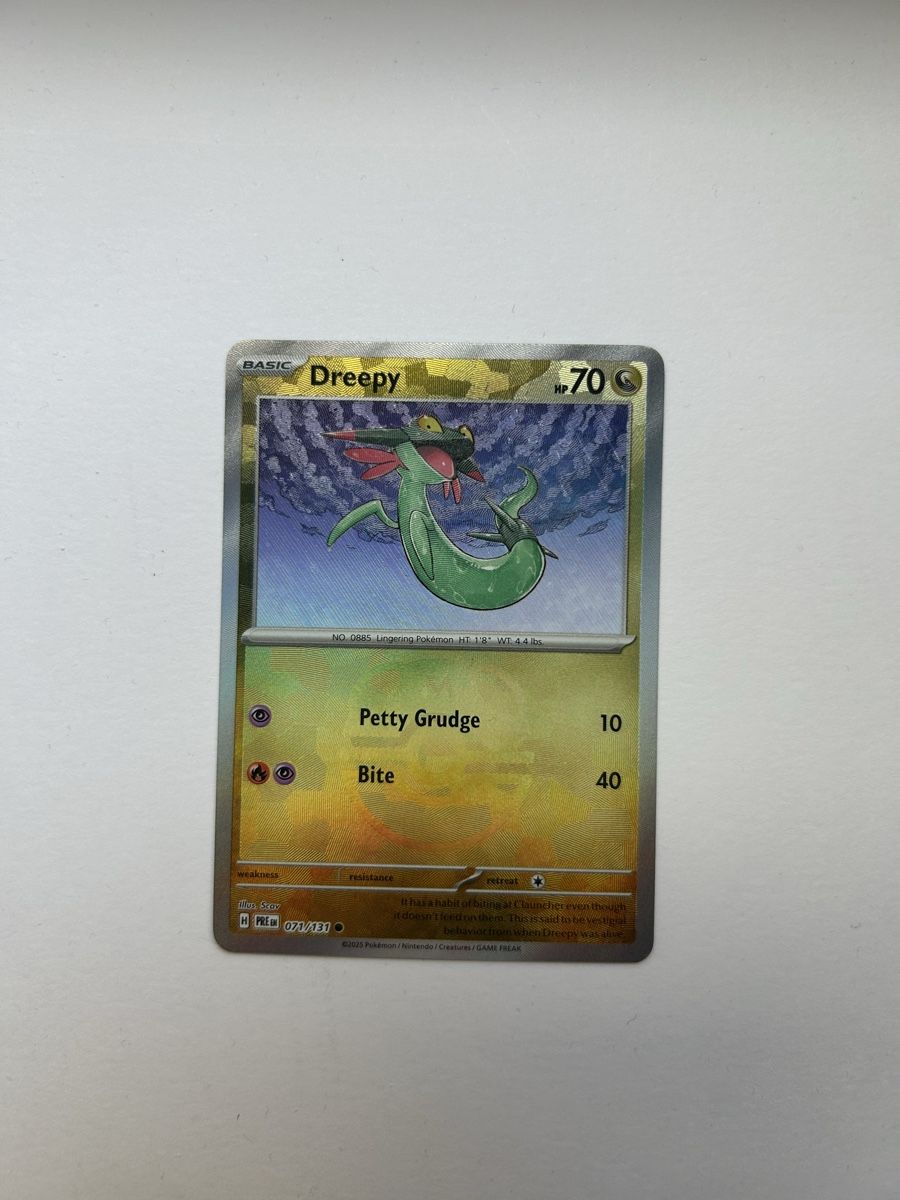 Pokémon Carte collezionabili: Pokémon Dreepy Masterball Edition Karte – Nuovo (secondo la descrizione) da Basel venduto da JM_Cards