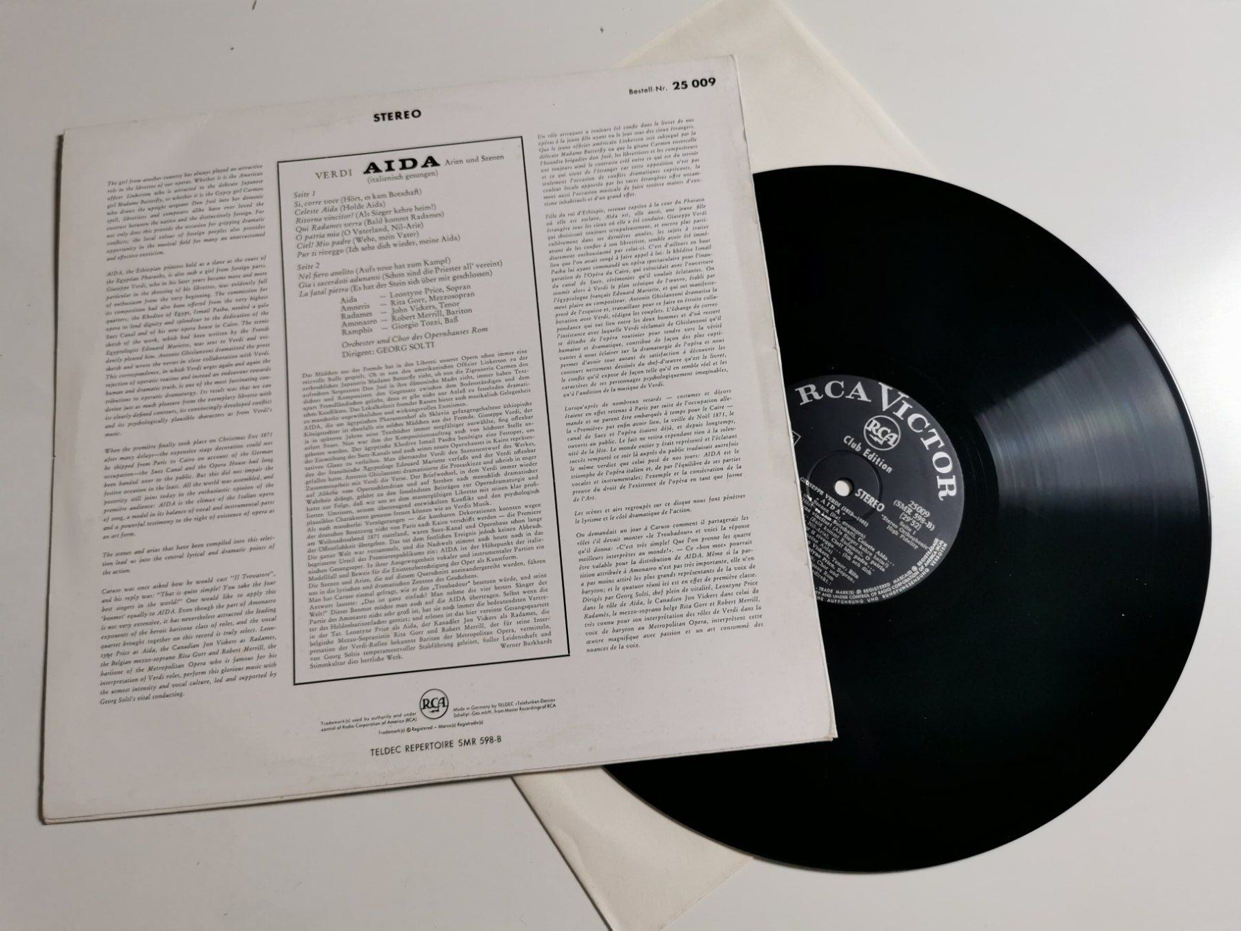 Dischi in vinile: VERDI - AIDA – Usato da Grafenried venduto da House-of-Oldies 1