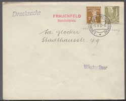 FRAUENFELD  Bahnhofplatz   Automobielpost 5.V.37