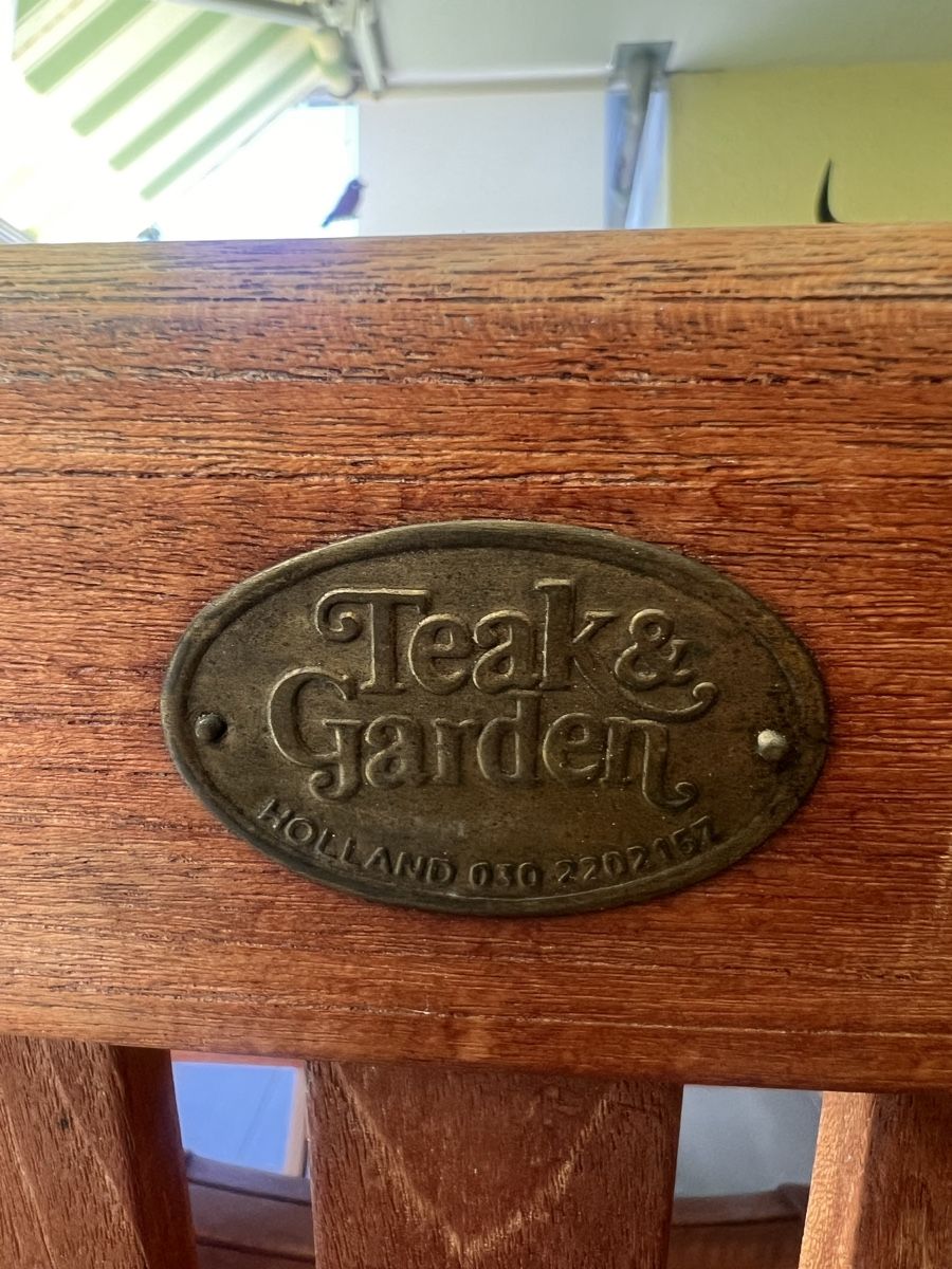 Tavoli: Teak Holz Gartentisch mit Stühlen – Usato da Uetikon am See venduto da 150960 3