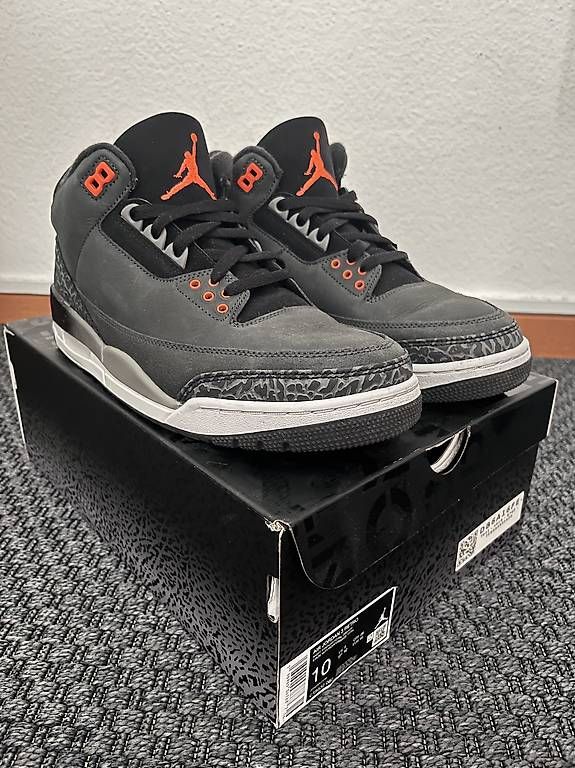 Scarpe da uomo: Air Jordan 3 Fear Pack US10  – Usato da Spreitenbach venduto da mil_hm8s