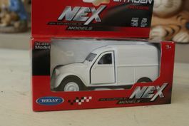 (30) Modellauto 2CV Fourgonnette von Welly Original verpackt