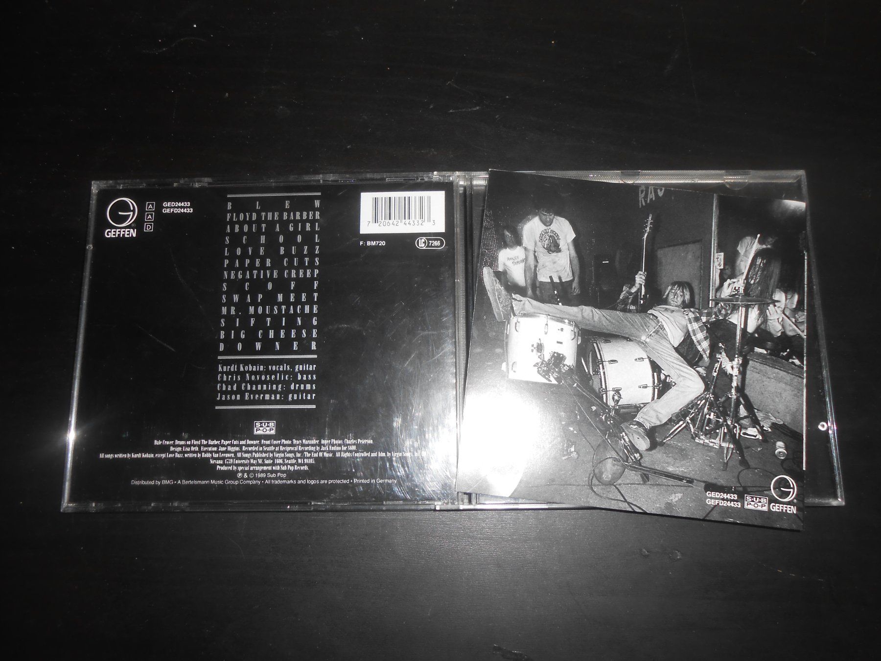 CDs: Nirvana – Bleach / 1989 – Gebraucht aus Aarberg von witchhunter01 1