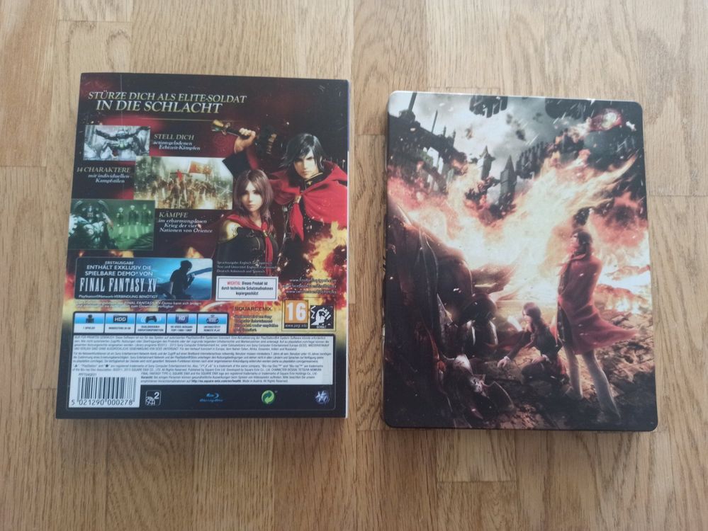 💿🎮📀💿🎮📀AFinal Fantasy Type-0 HD Steelbook PS4 💿🎮📀 | Kaufen auf Ricardo
