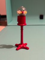 Bubblegum Maschine fürs Puppenhaus oder Laden Metall u Glas