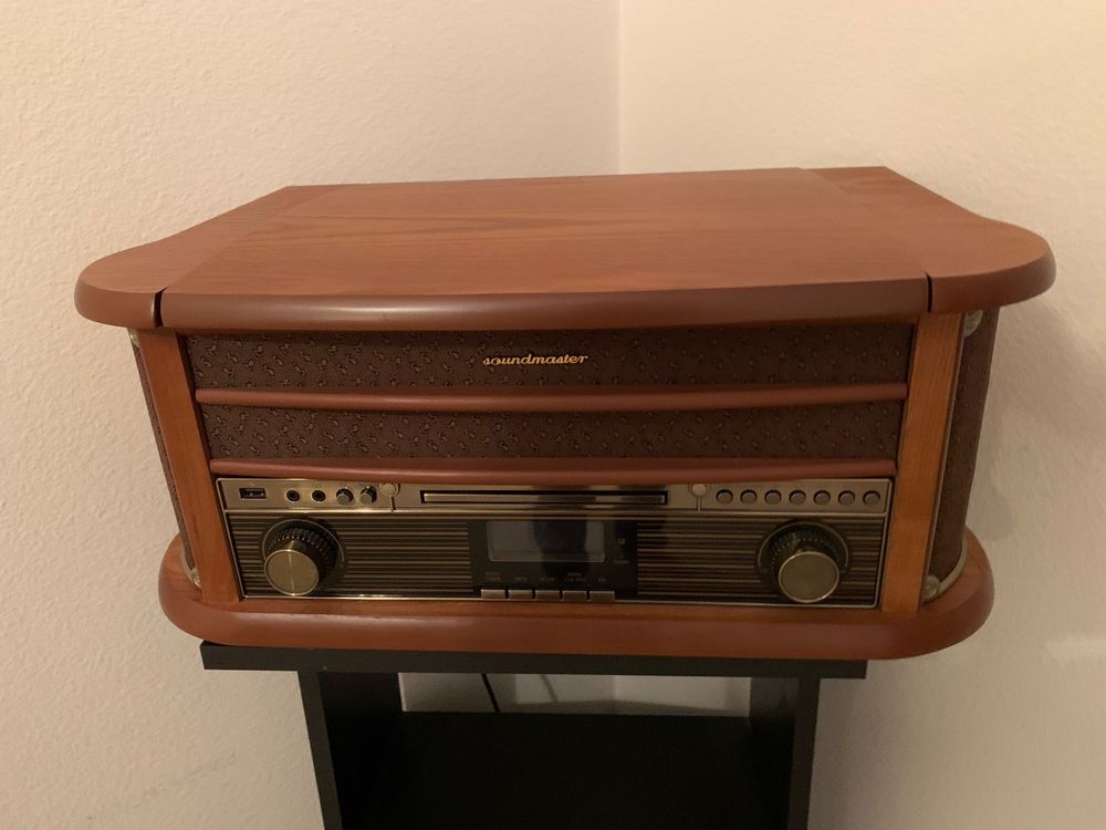 Soundmaster Retro-Plattenspieler mit Radio & CD Funktion (Gebraucht) in ...