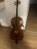 Franz Sandner Cello mit Jakop Winter Tasche und Ständer