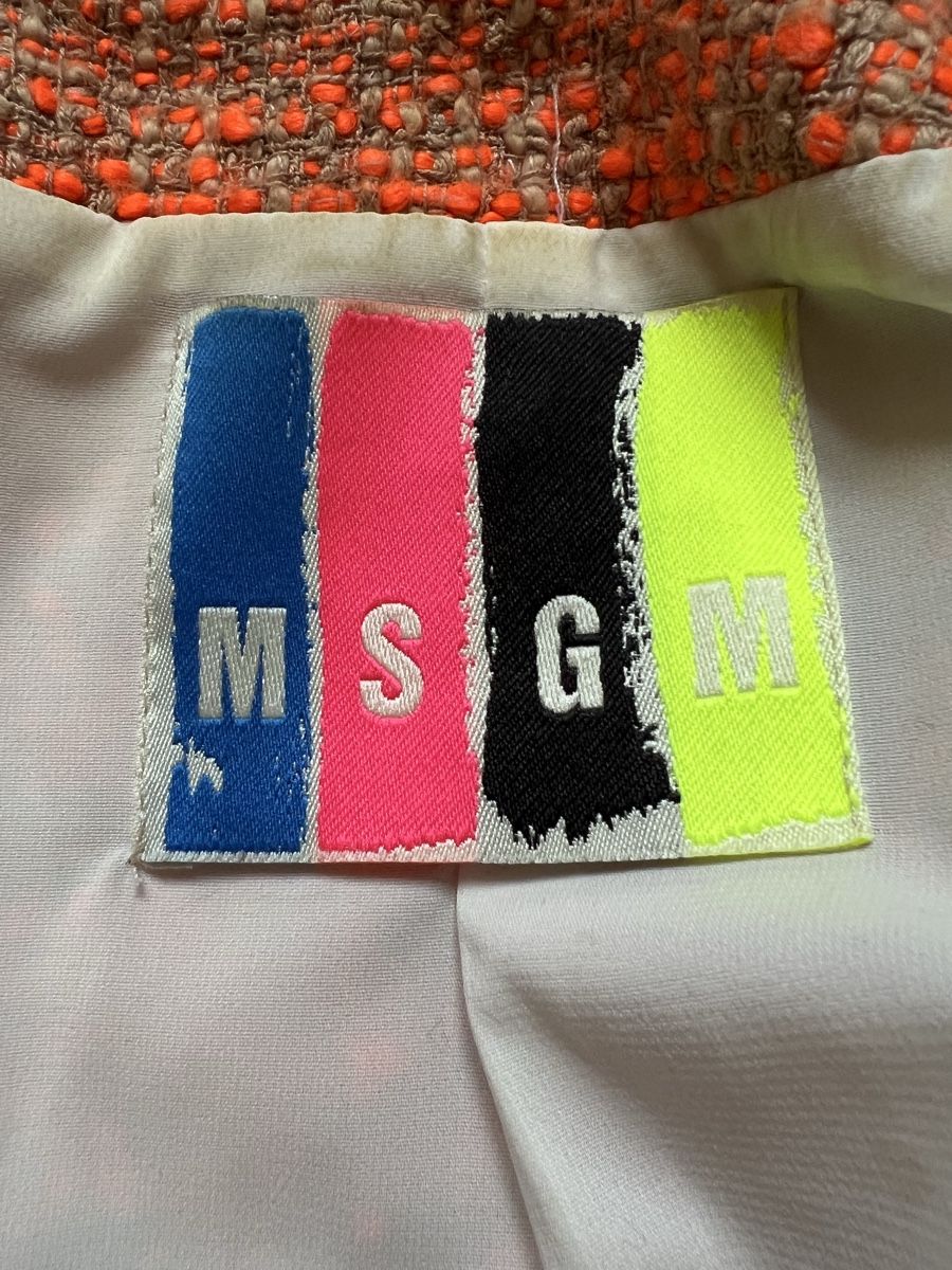 Giacche: MSGM Milano, Orange Jacke, Blazer Gr. 38, boho – Usato da Zürich venduto da angielmora 3