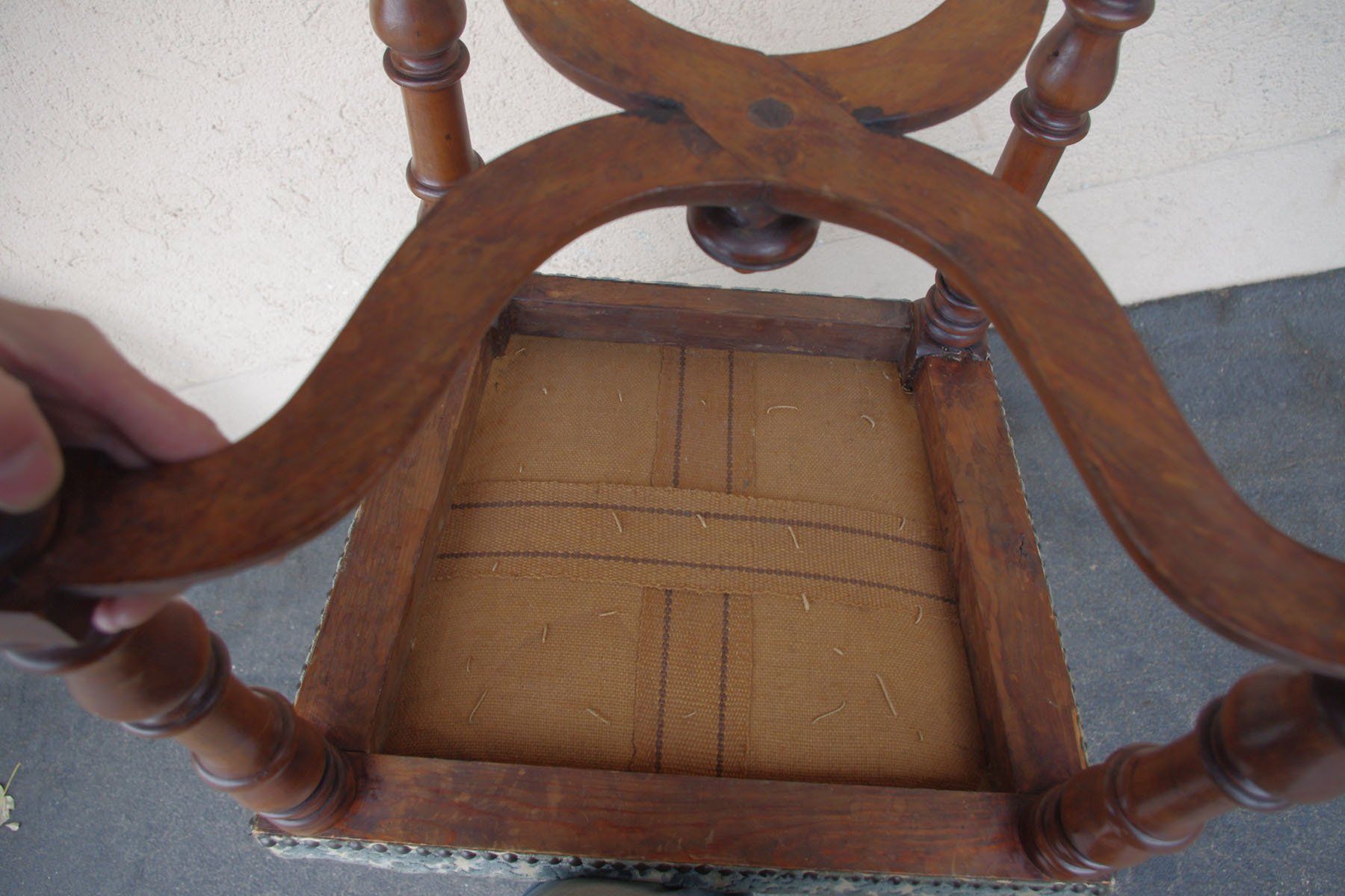Poltrone: antiker Barock Polsterstuhl – Usato da Meggen venduto da Brockitare 7