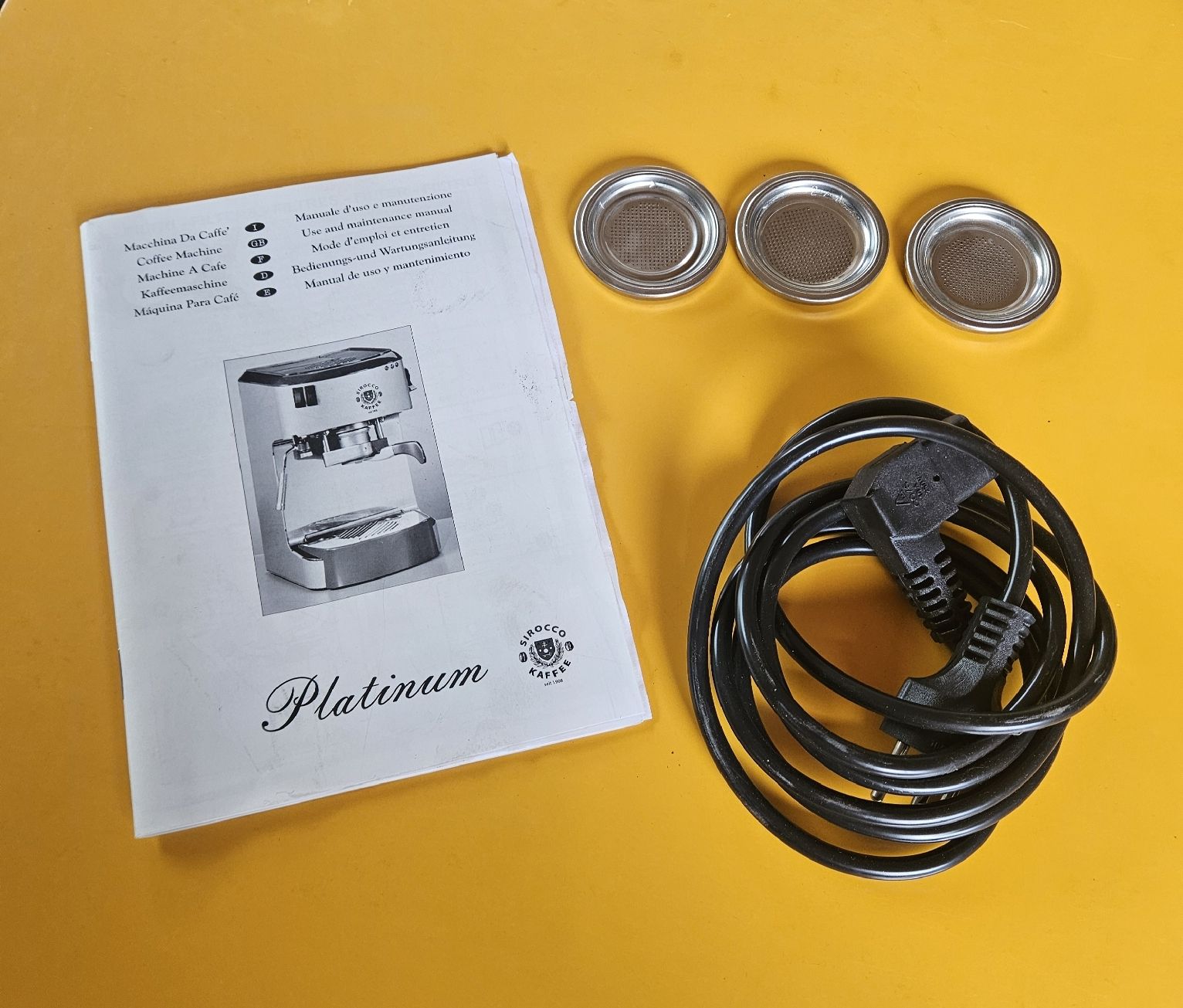 Machines à café & Machines à expresso: Kaffeemaschine Sirocco Platinum – D'occasion à Rueun par bigi17 3
