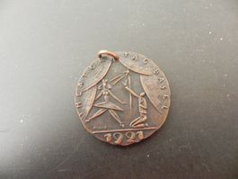 Medaille Theater Tag Basel 1921