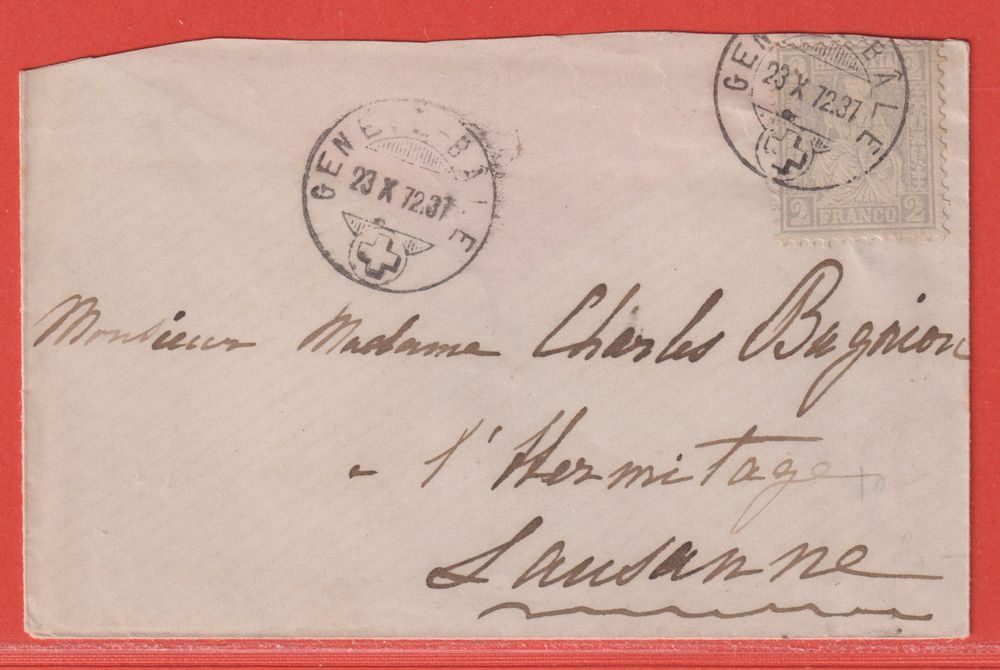 23 x 72 geneve bale route sitzende helvetia nr 28 kaufen auf ricardo