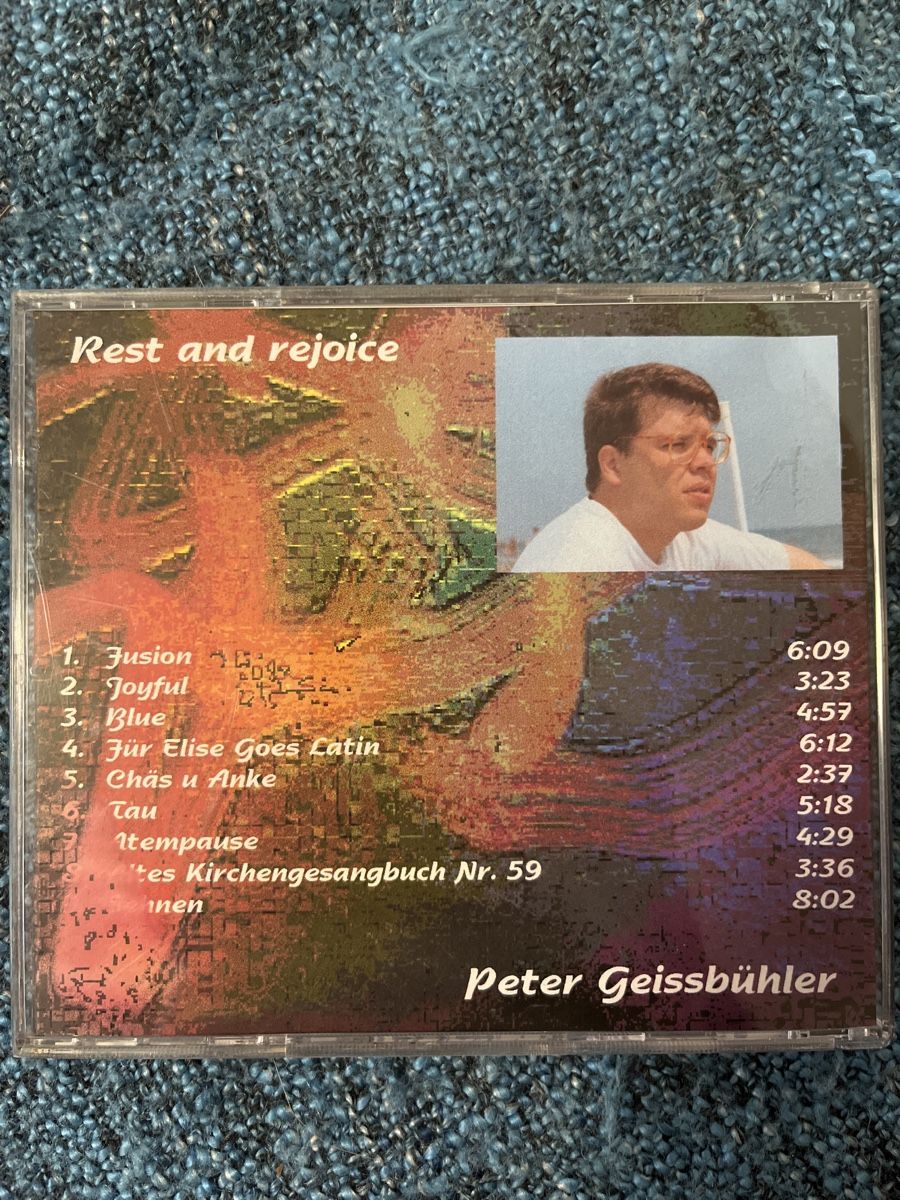 CD: Peter Geissbühler - Rest And Rejoice – Usato da Lützelflüh-Goldbach venduto da Deiv4 1