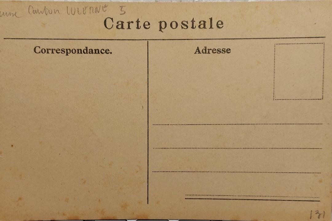 Cartoline postali: LUZERN - Hôtel des Balances – Usato da Delémont venduto da Domdom1 1