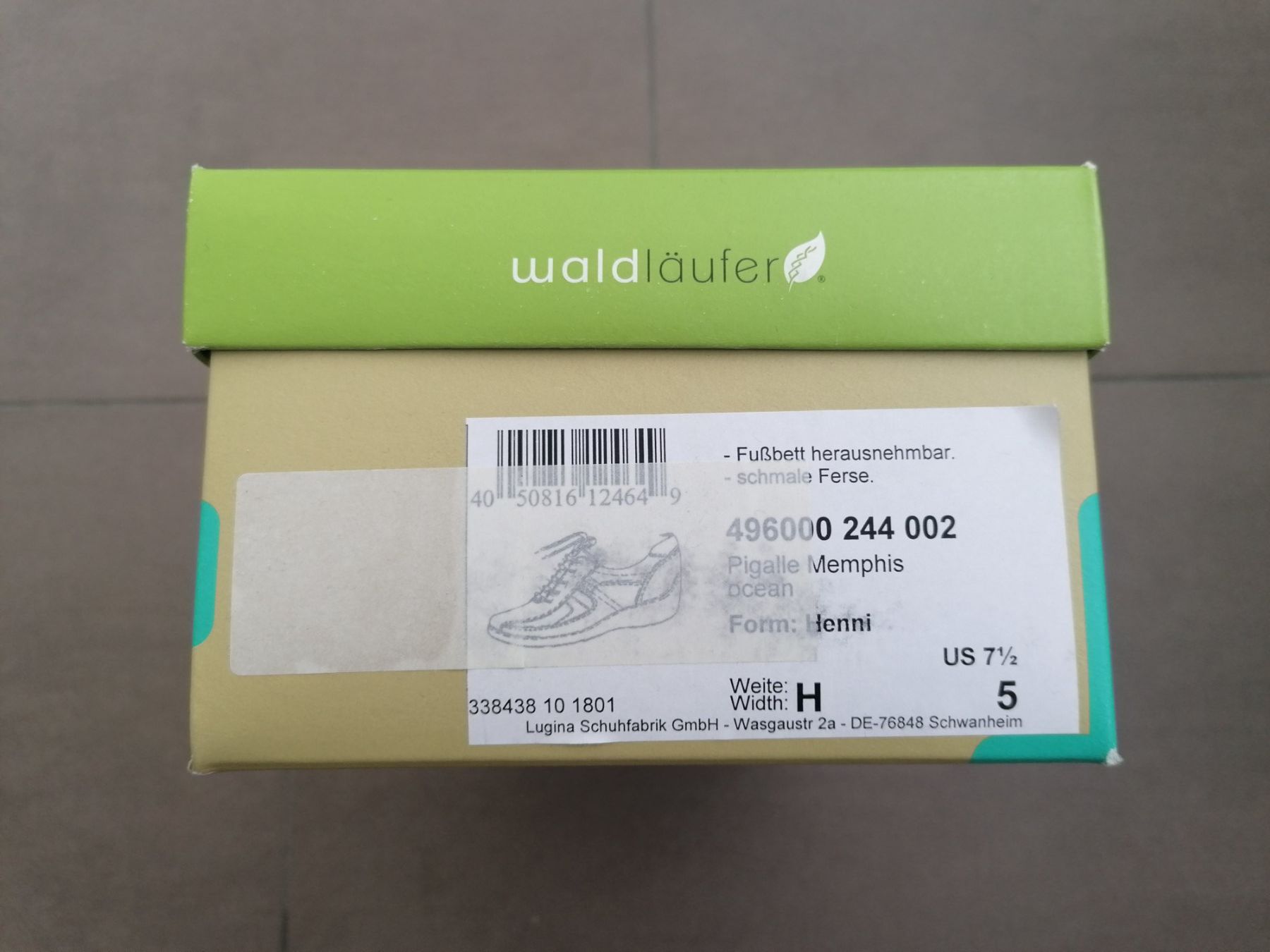 Scarpe da donna: Waldläufer Damen Halbschuhe Gr.US 7 1/2 – Usato da Reiden venduto da mja_2bsk 8