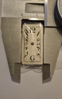 Cadran de montre rectangulaire