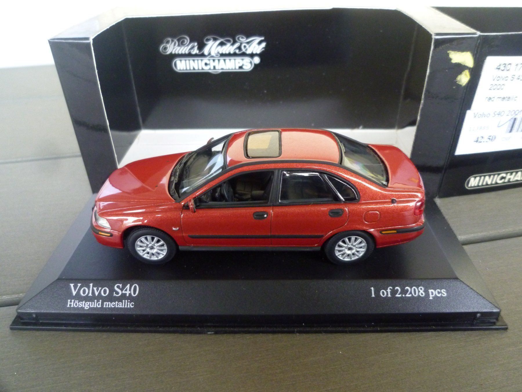 Minichamps Modellini d'auto: Volvo S40 (2000) – Nuovo e nell'imballaggio originale da Flawil venduto da Imperiosud 4