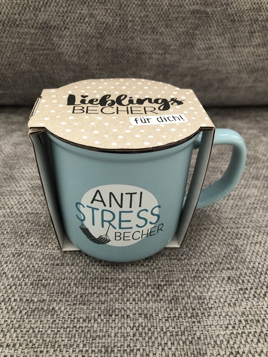 Tazze: Tasse - ANTI STRESS BECHER – Nuovo e nell'imballaggio originale da Zollikofen venduto da DelNero