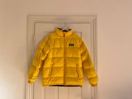 Helly Hansen Daunenjacke wendbar gelb/blau – Gr. L