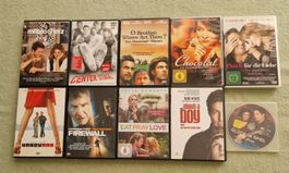 Set 1: 10 DVD - Spielfilme - Titel gemäss Beschreibung