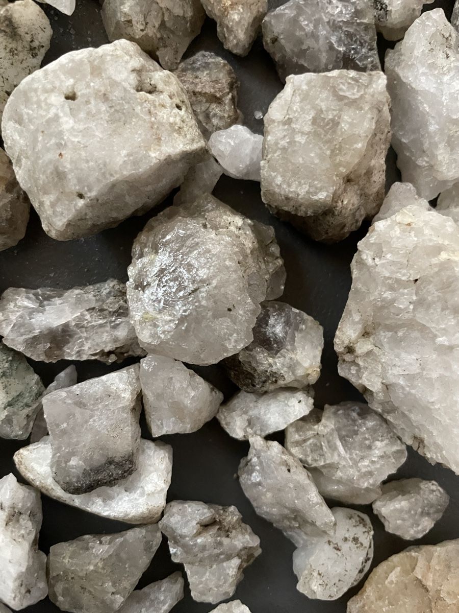 Mattoni da costruzione: Kieselsteine / Quarz Steine Sammlung – Usato da Rümlang venduto da euqinom16 4