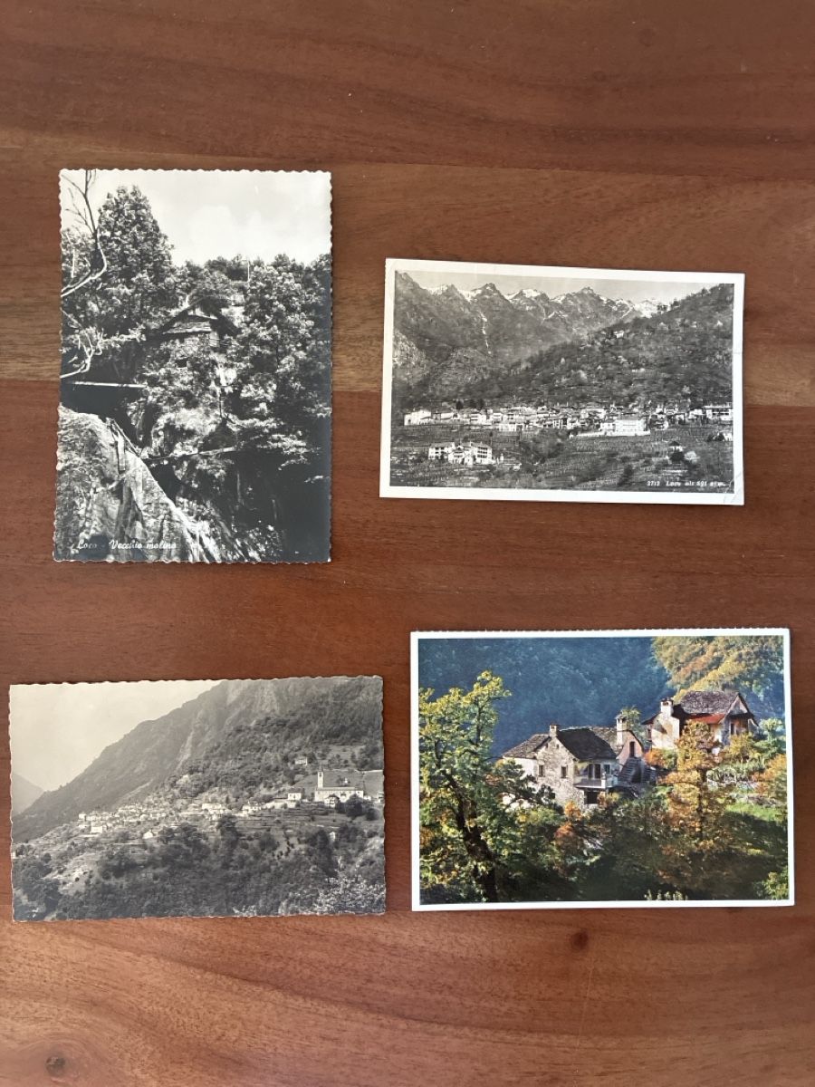 Ansichtskarten: 4 Ansichtskarten Schweiz von Loco TI – Gebraucht aus Oftringen von Cla.vD.74