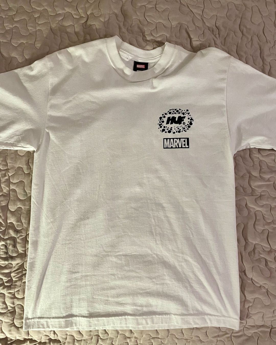 T-shirt: HUF x Marvel - White T-shirt – Nuovo (secondo la descrizione) da Chiasso venduto da Er_Mon